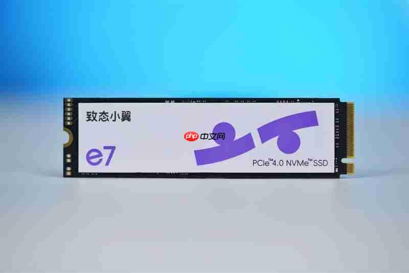 无散热也能满血！长江存储致态小翼e7 1TB SSD评测：原厂品质保障下的性价比王者