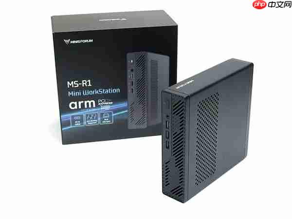 铭凡推旗下首款Arm迷你机MS-R1：基于国产此芯P1！配备PCIe x16插槽