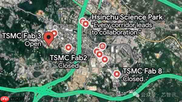 中国驻美大使馆发布台湾省新竹科学园高清卫星照：美国很紧张