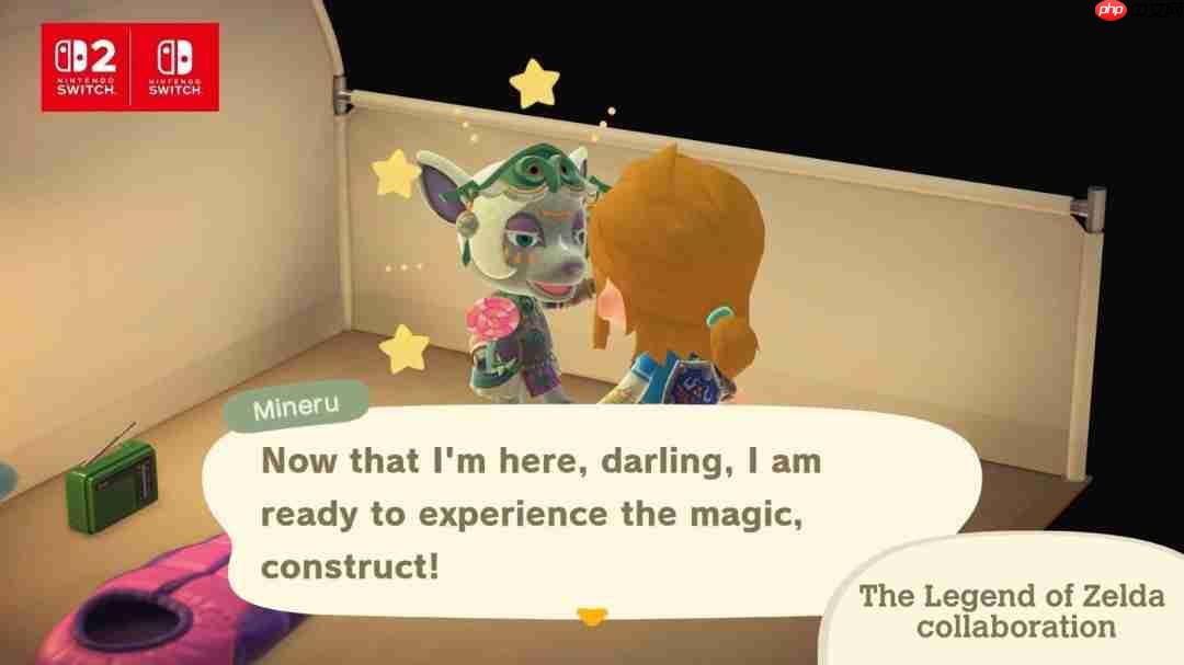 《集合啦！动物森友会》更新新增复古主机功能 并将联动塞尔达、喷射战士与乐高