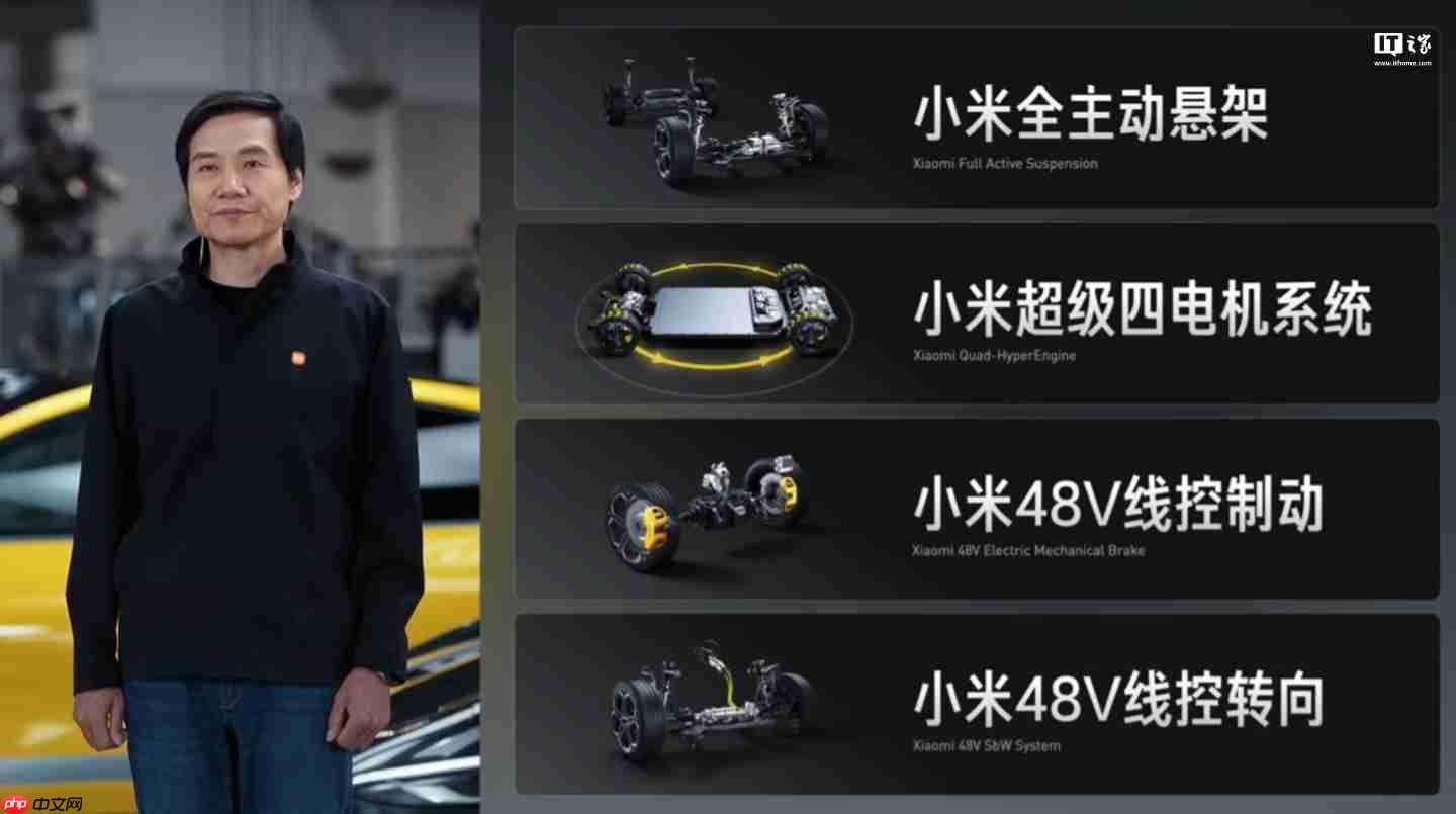 雷军带队，消息称小米汽车成立架构部