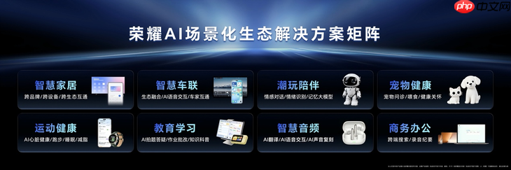 荣耀AI终端生态大会盛大启幕：“1×3×N”生态战略加速千亿级产业集群落地