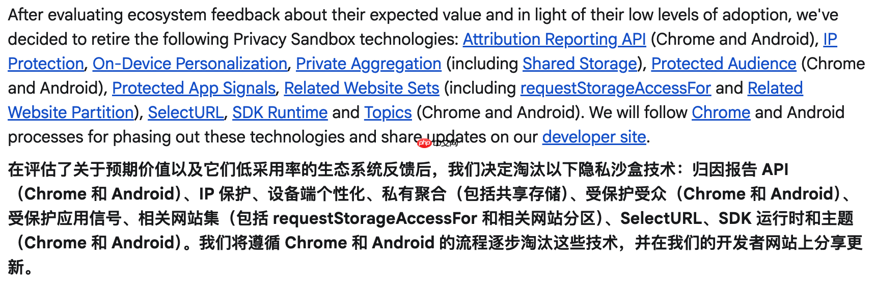 谷歌终止“隐私沙盒”项目