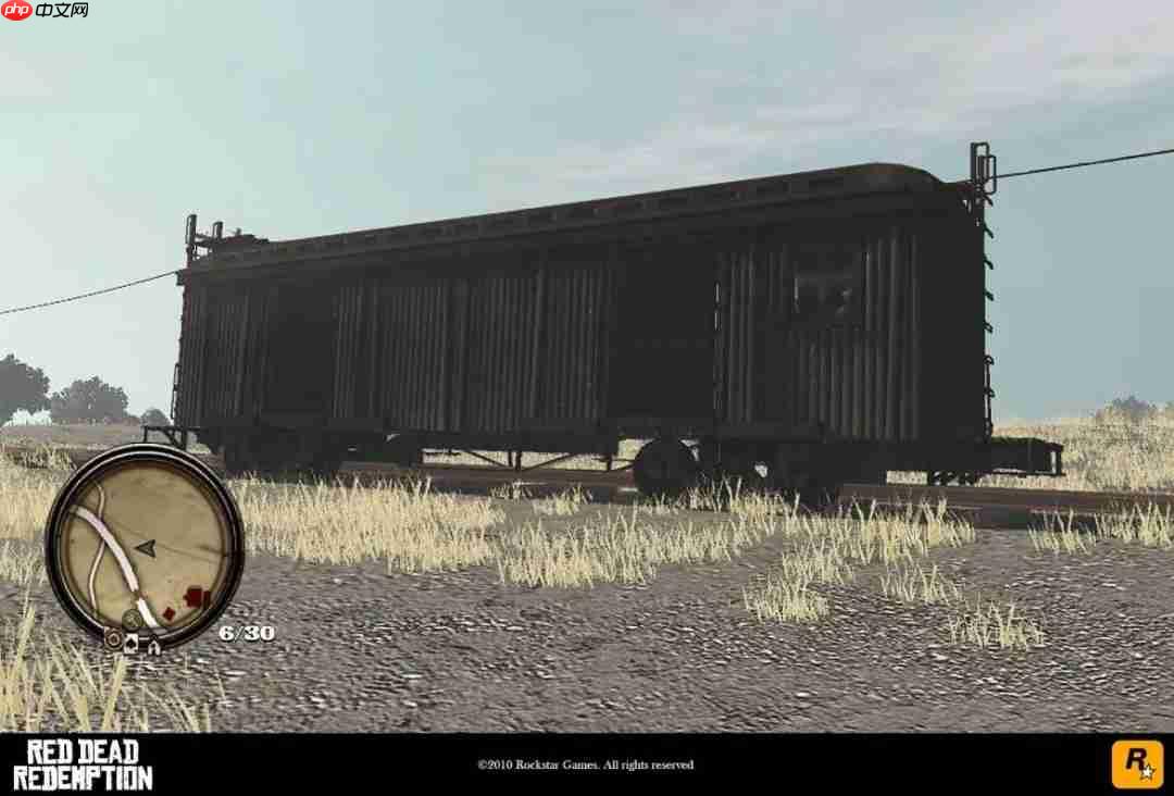 前R星员工公开《荒野大镖客：救赎》早期开发画面截图