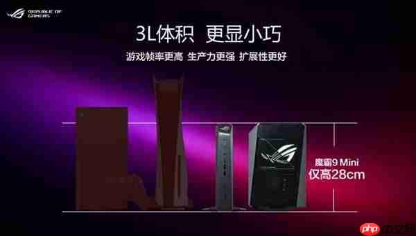 X3D阵营新形态来临！ROG 魔霸9 Mini电竞迷你主机开启预售