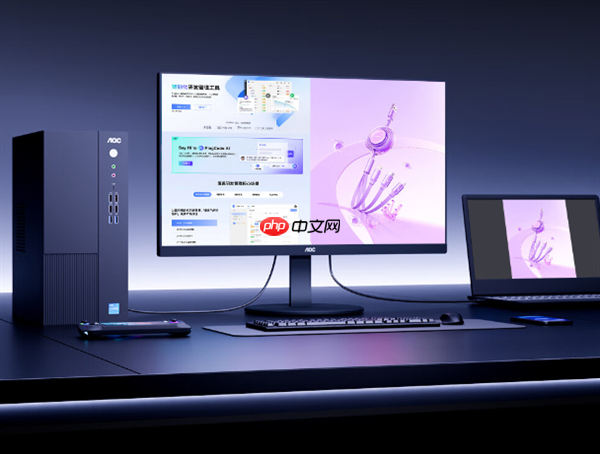 AOC推出新款27寸显示器:FHD/4K双模切换仅1499元