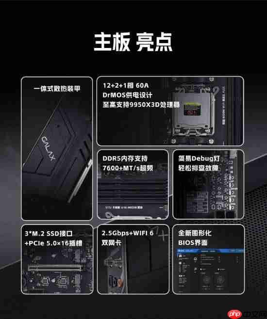 武士破风袭来！影驰 联盟B650M 黑武士PLUS主板正式登场