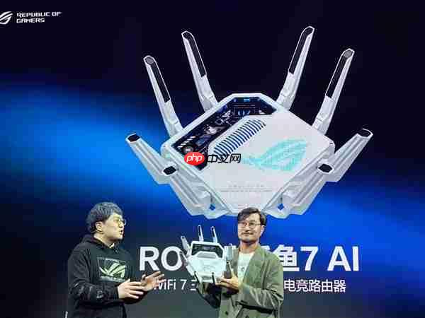 6999元！华硕ROG八爪鱼7 AI电竞路由器发布 支持3000+游戏