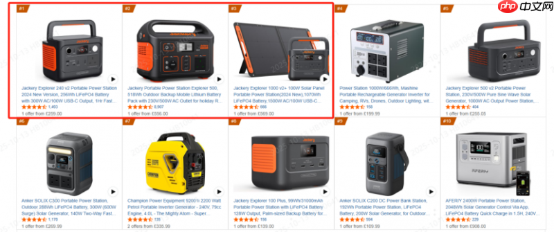 亚马逊秋季Prime会员日大促收官:华宝新能Jackery多国霸榜,领跑全球!