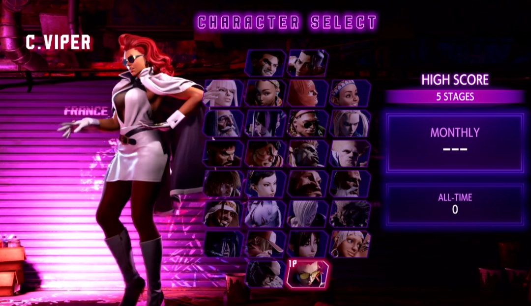 《街霸6》“深红毒蛇”正式发布 大型更新同步上线