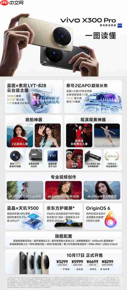 曝vivo X300某平台发布当晚预售量约3万 标准版超2万