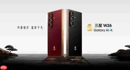 心系天下三星W26:匠心融汇智能成就强者风范