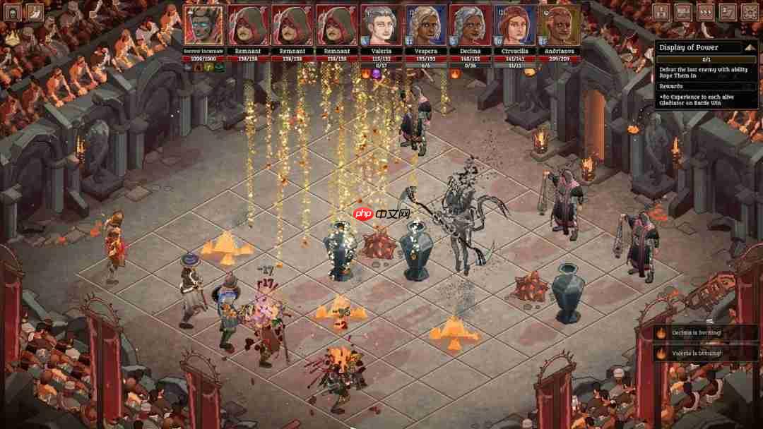 精美像素风回合制策略《角斗士血域》全新试玩Demo上线！新增职业、武器及将于11.5抢先体验