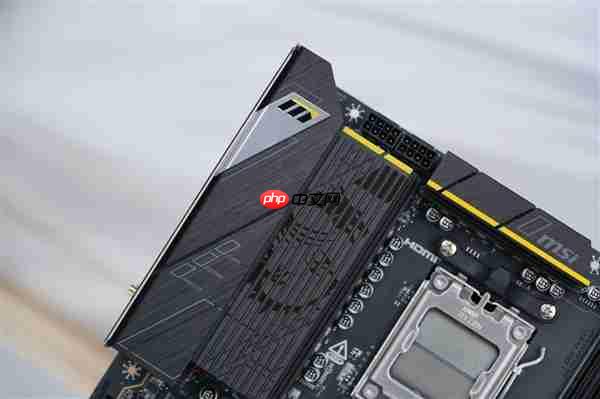 支持多种CPU调整外频!微星B850MPOWER主板图赏