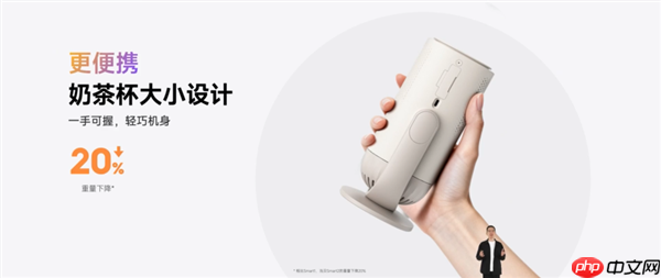 1799元 当贝Smart 2投影仪发布：仅一杯奶茶大小、2千元内最亮！