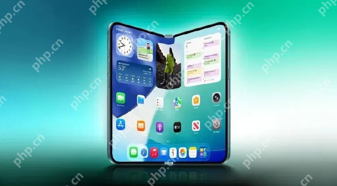 苹果首款折叠屏手机曝光?传闻命名iPhone 18 Fold - php中文网