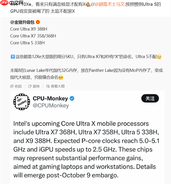 终于知道酷睿Ultra X什么意思了！满血12核心核显