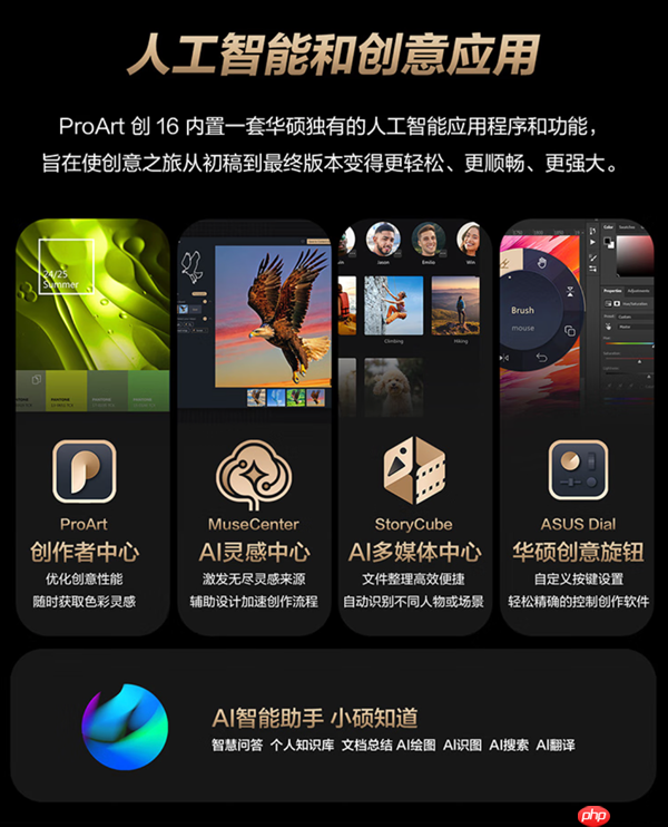 全新华硕ProArt 创16 2025今日开售，AI赋能移动创作巅峰待审核