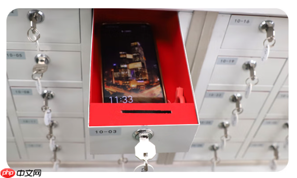 手机屏蔽柜放在会场门口就安全了？歌派助您防范泄密隐患！