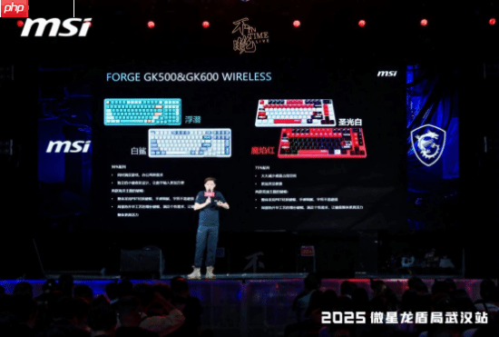 微星2025龙盾局武汉站盛大举办,超频盛宴共绘硬件江湖