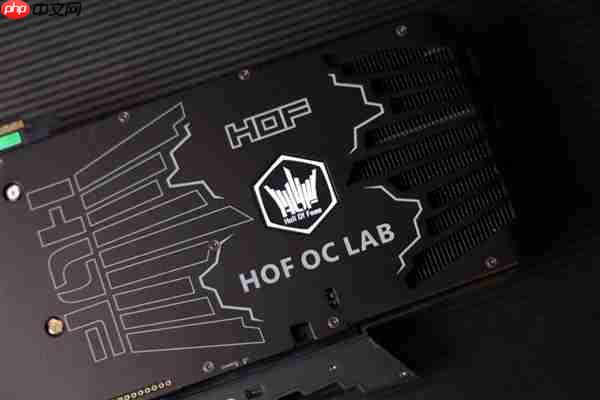 影驰RTX 5070 Ti HOF OC LAB黑魂X评测|纯黑哑光 旗舰性能