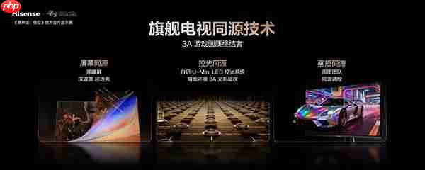 海信显示器G7 Ultra发布：黑曜屏+1152分区控光  打造3K价位画质天花板