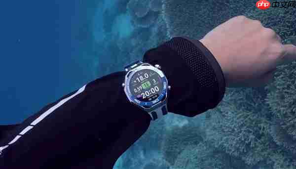 华为WATCH Ultimate 2海外发布：首发海豚声呐通信 水下60米内一键求救