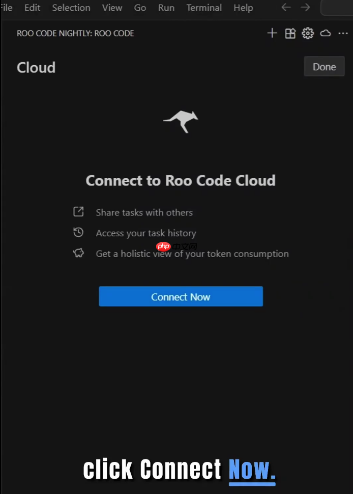 Roo Code 上线远程连接功能 Roomote Control