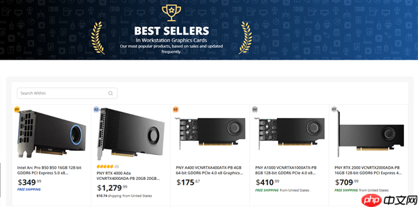 上市十天：Intel锐炫Pro B50火速登顶畅销榜首！16GB大显存2999元