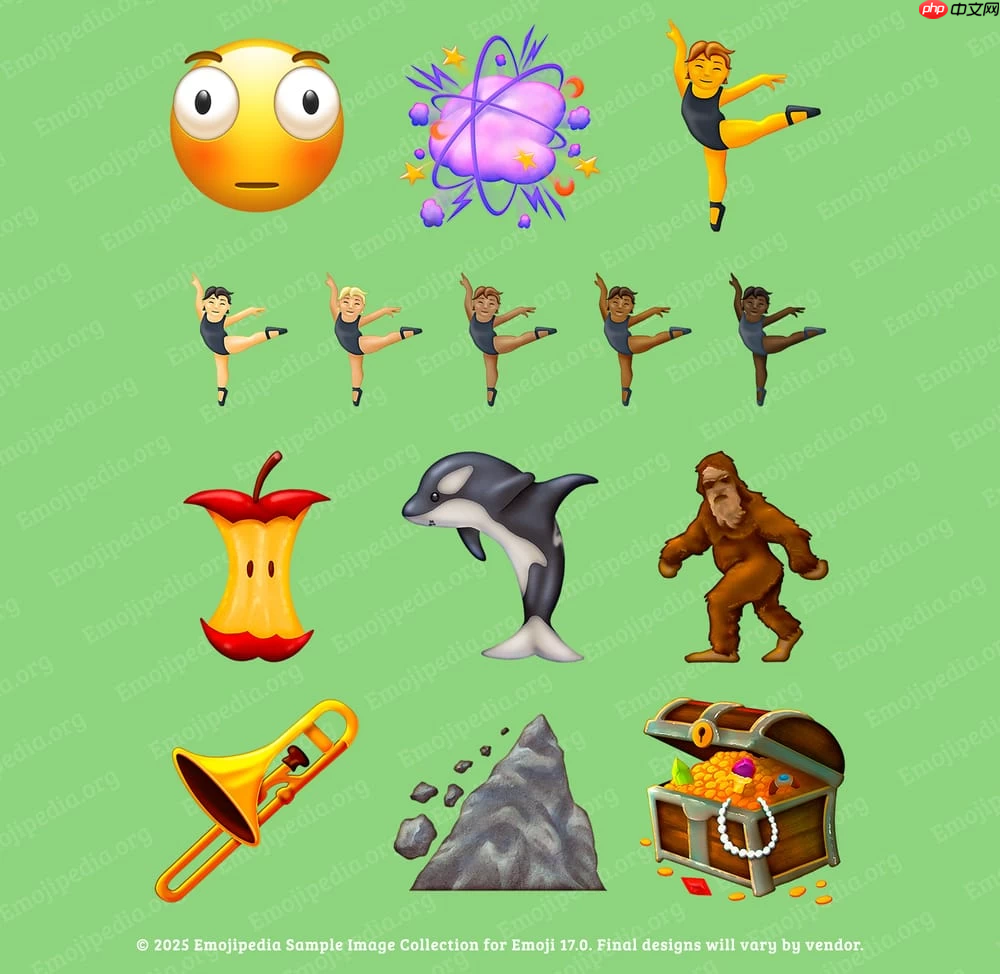 Unicode 17.0 正式官宣，带来全新表情符号