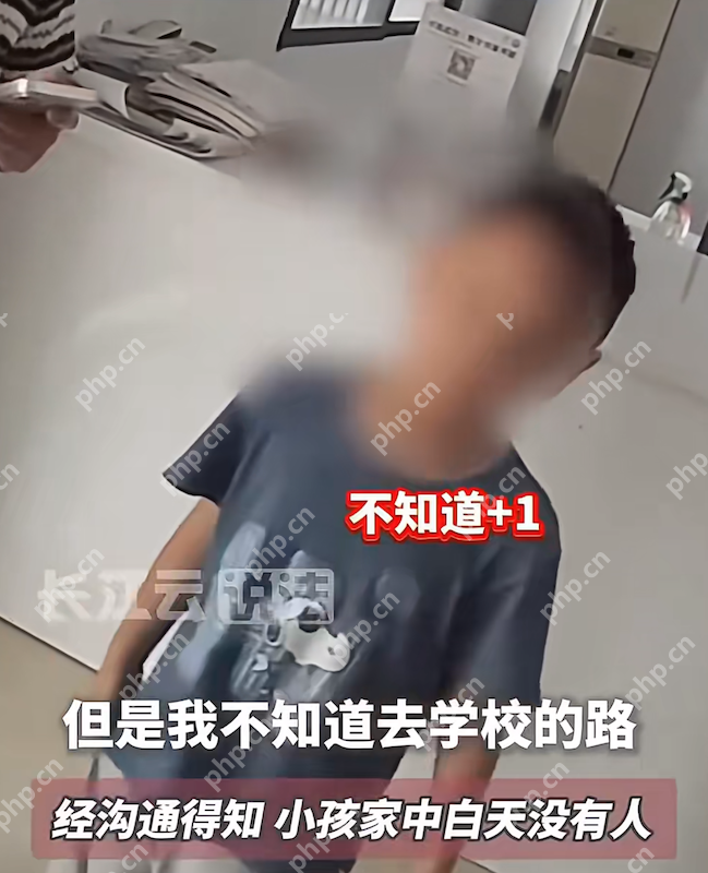 一年级新生开学次日街头“流浪”，乌龙真相让人哭笑不得 - php中文网
