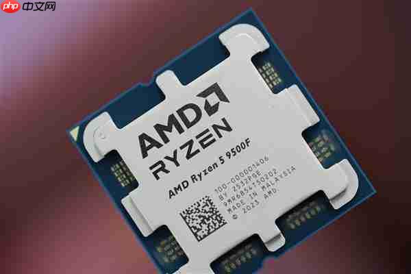 新一代的千元神U！AMD锐龙5 9500F处理器图赏