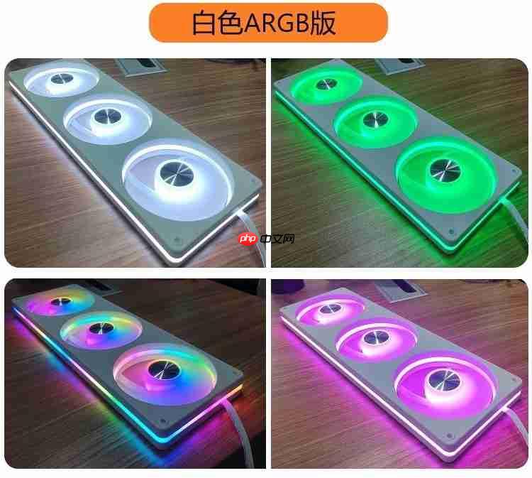 看腻无限镜?九鲨JK-F360一体风扇,突破视觉边界,光效新体验