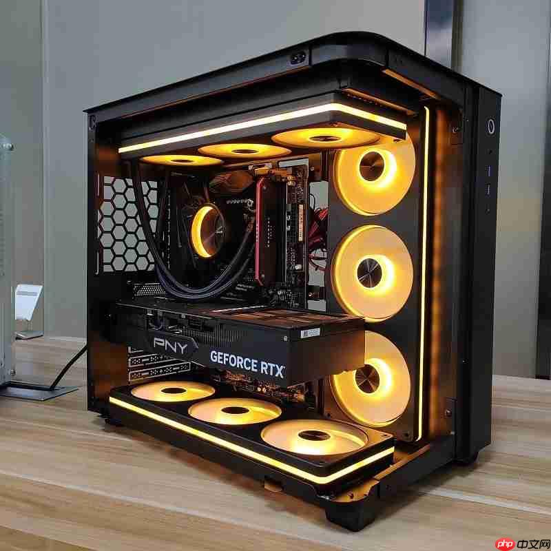 看腻无限镜?九鲨JK-F360一体风扇,突破视觉边界,光效新体验