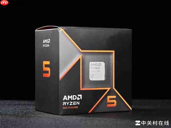 AMD锐龙5 9500F首测 游戏帧数超越14600K