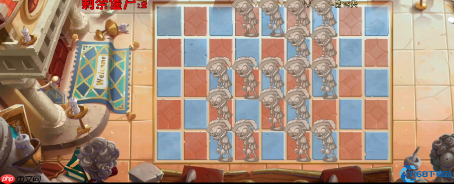 植物大战僵尸2石像迷阵通关秘诀：动态追踪与分区破解法