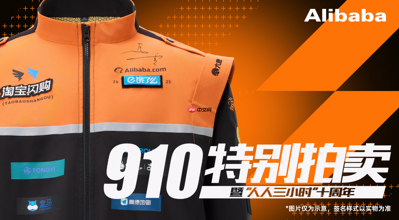 阿里公益拍卖 102 套马云签名版骑士制服，面向在职正式员工