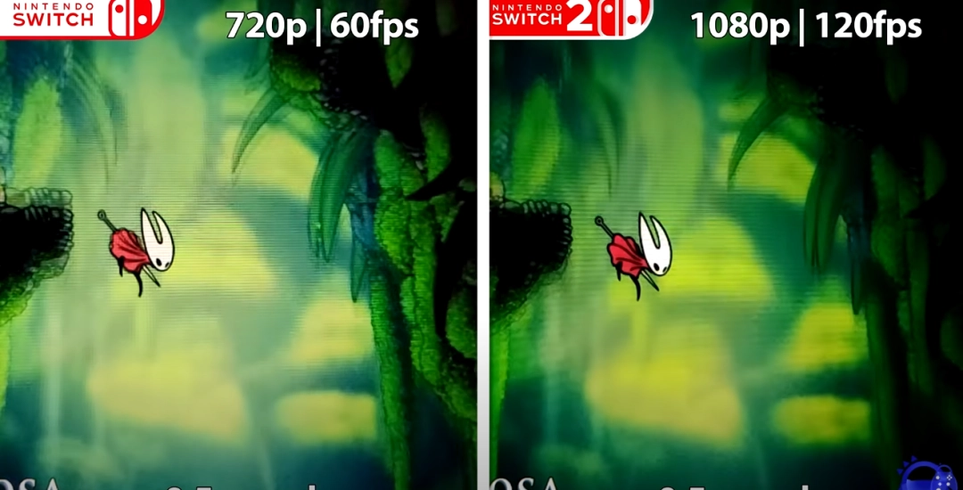 大幅提升！《空洞骑士：丝之歌》ns2与ns版性能比较