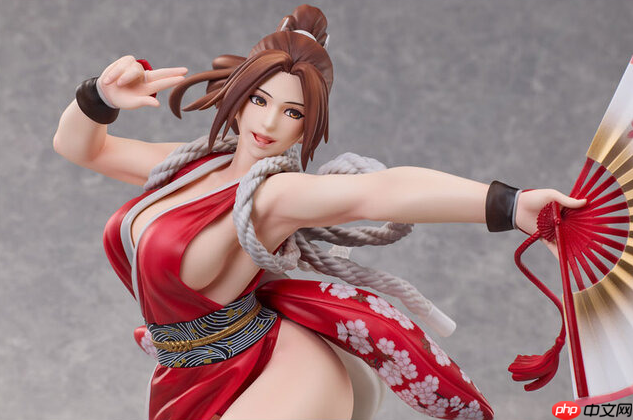 《饿狼传说》不知火舞全新高端雕像 传统清凉装性感无双