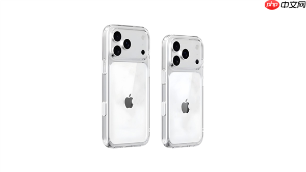 苹果iPhone 17 Pro官方透明保护壳曝光:有三大变化