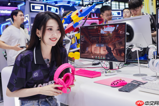 MCHOSE迈从闪耀2025ChinaJoy，多元视角燃爆全场