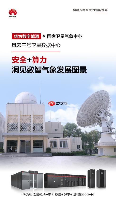 共铸高质量智赢高价值 ｜国家卫星气象中心风云三号数据中心样板点正式发布