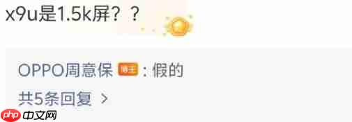 OPPO Find X9 Ultra或将采用2K直屏，旗舰定位再升级！