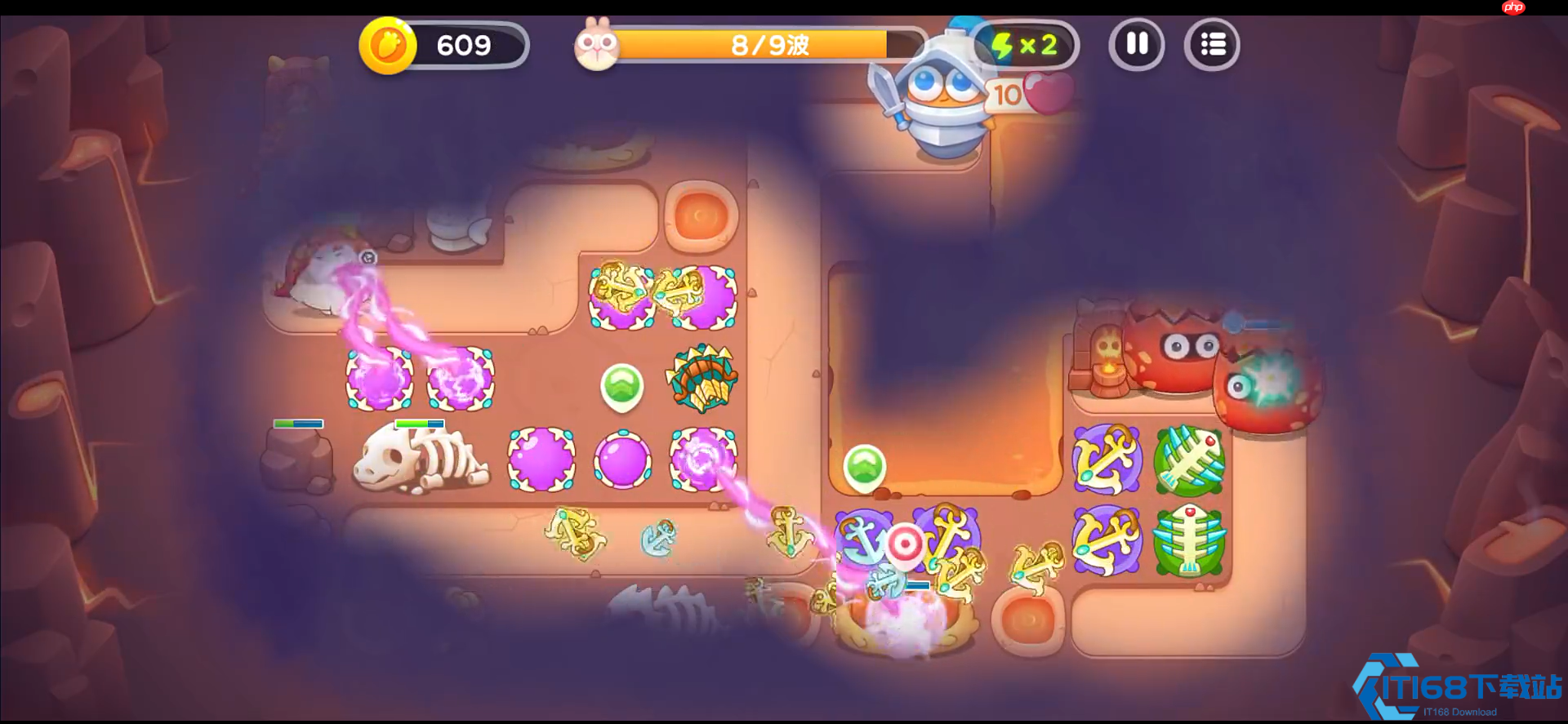 征服饿龙传说第9关黑雾！魔法球开图速通攻略