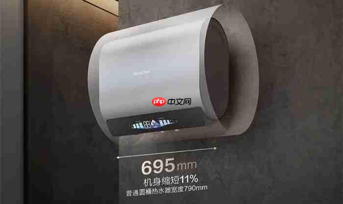 海信电热水器DS11Ultra：小体积破解空间焦虑，1.5吨热水全家畅洗