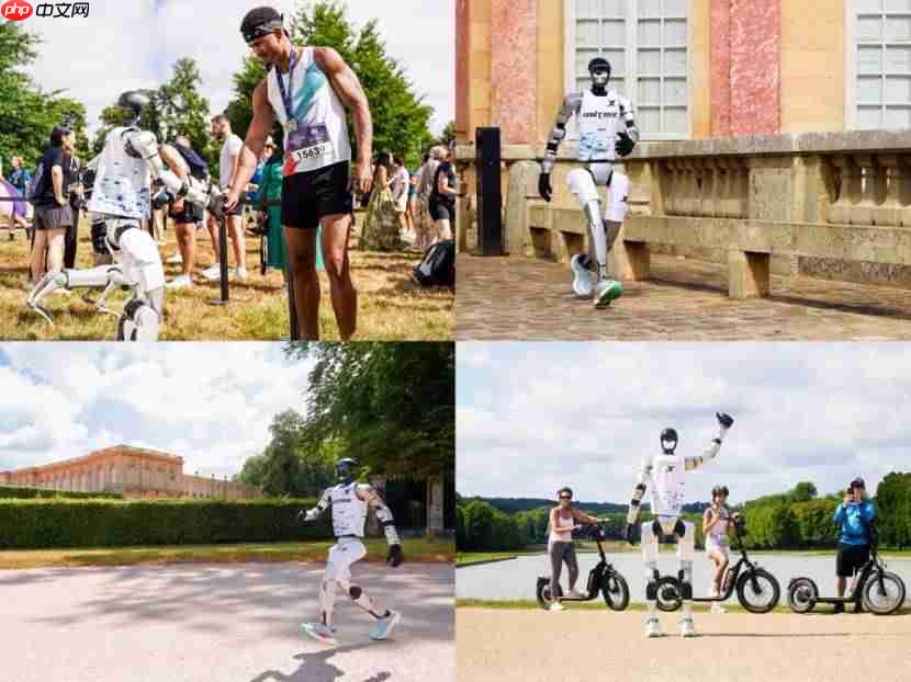 定义未来：特步携手宇树科技凡尔赛宫跑出“中国加速度”