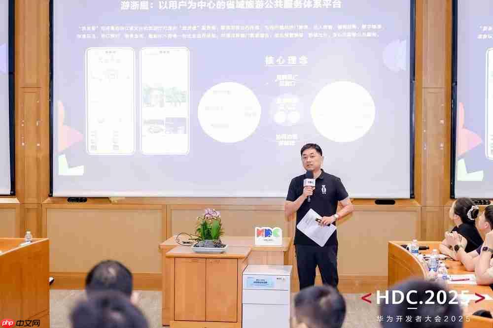 中软国际携多款鸿蒙生态产品与技术服务解决方案深度参与HDC2025
