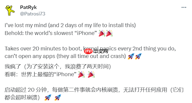 全球最慢,Switch成功运行iOS:但开个机就要20分钟