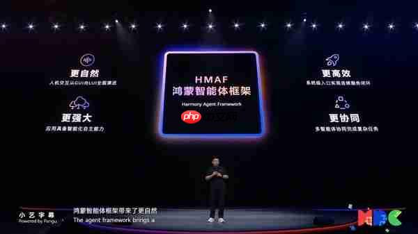 华为开发者大会2025 HarmonyOS 6向阳而生 - php中文网