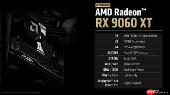 AMD 9060XT 16GB 跑分泄露！性能竟逊于7700 XT！